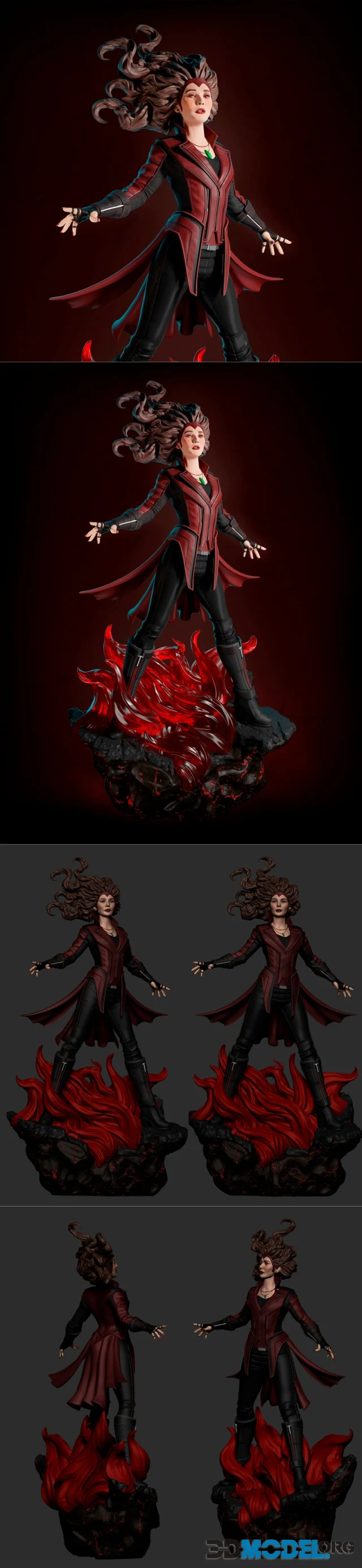 Scarlet Witch by De Paula – Printable