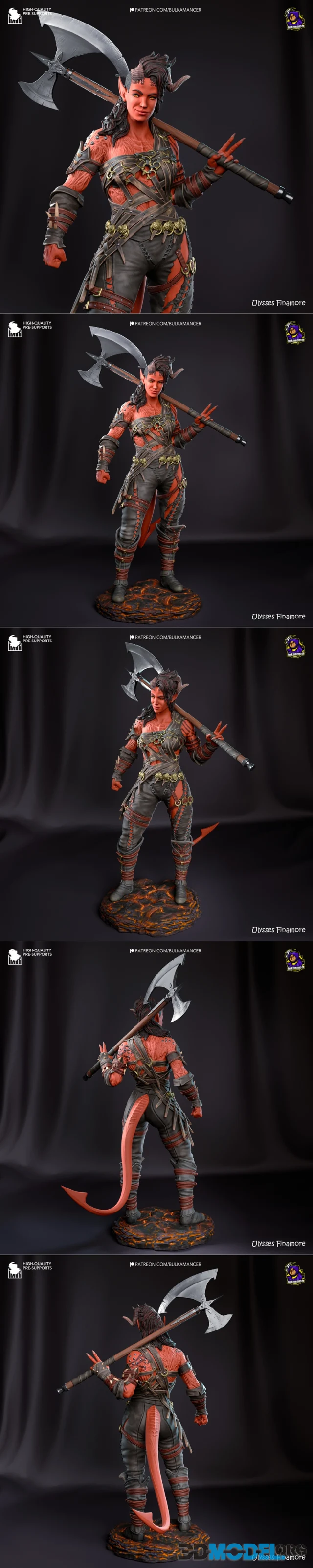 Bulkamancer Sculpts - Karlach – Printable