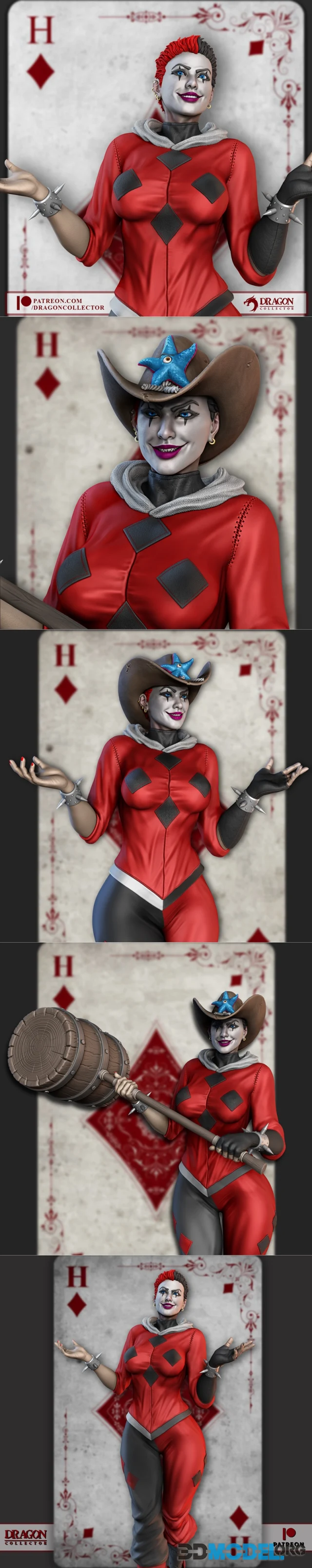 Dragon Collector - Harley Quinn – Printable