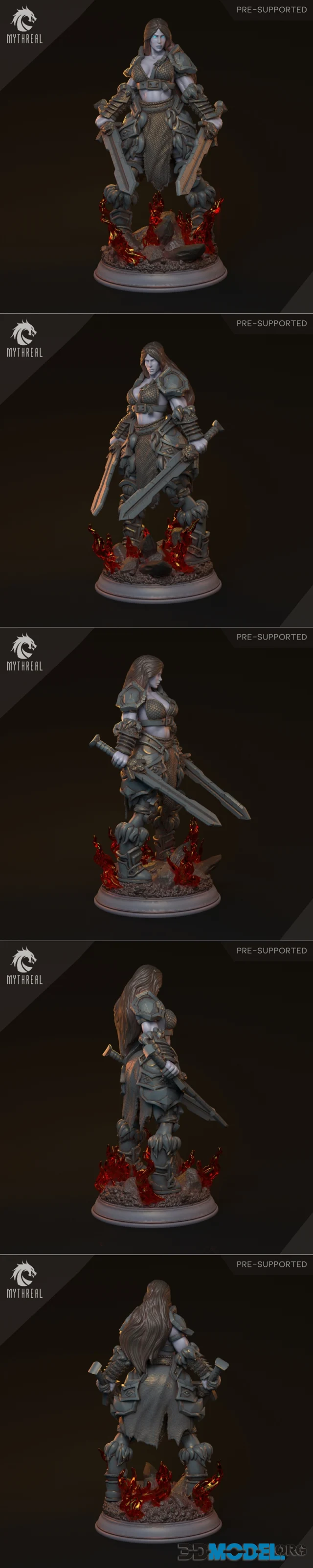 3D Model – Mythreal Games - Catalissa – Printable