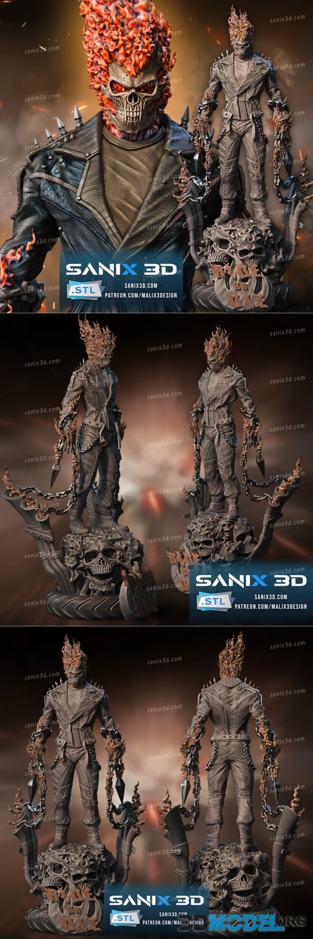 Sanix - Ghost Rider – Printable
