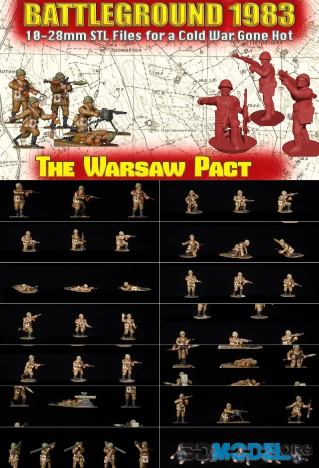Battlegroup 1983 - The Warsaw Pact – Printable