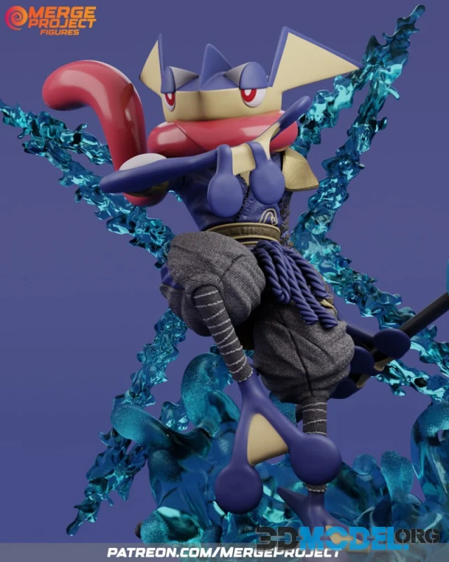 Pokemon - Sengoku Greninja – Printable