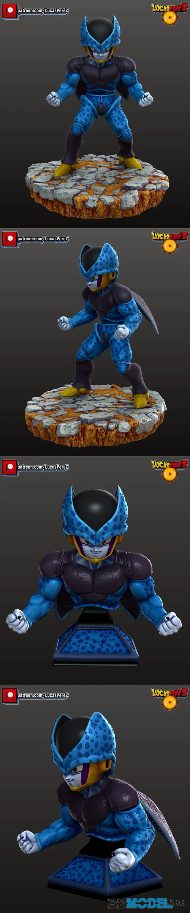 Cell JR Regular Figure and Bust – Printable