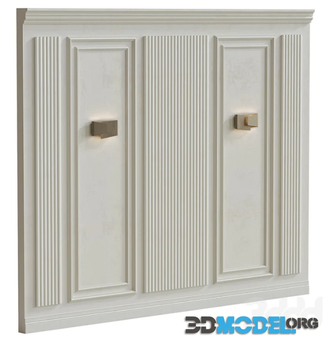 Decorative plaster with molding 30