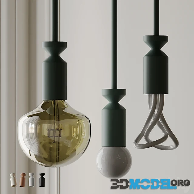 FILD and Plumen STICK Lamp