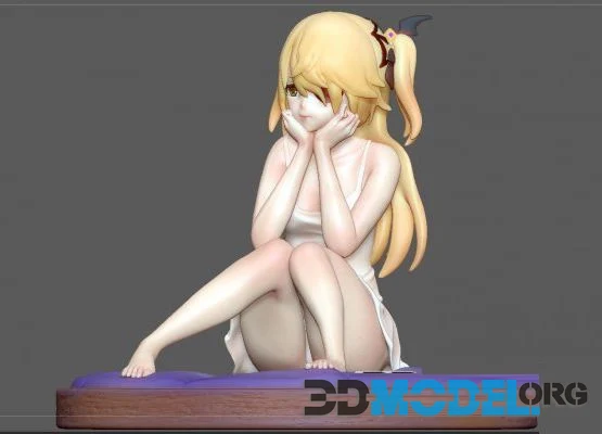 Fischl – Genshin Impact Statue