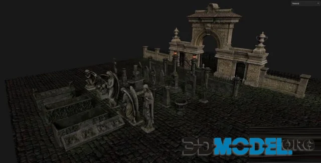 Gothic Graveyard pack (PDF)