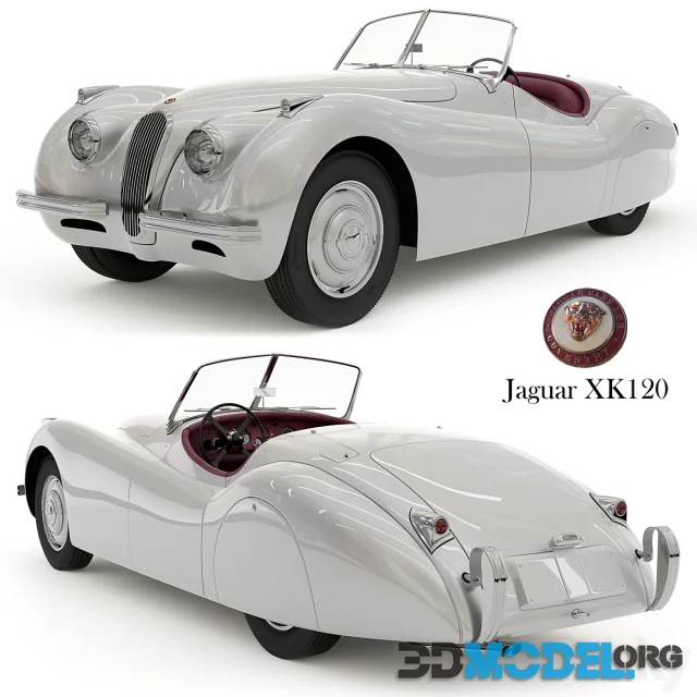 Jaguar XK 120 топ Гир