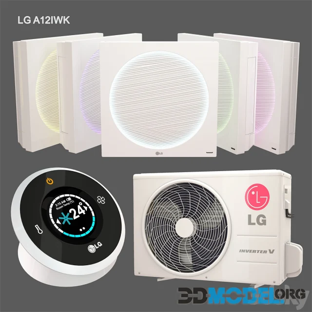 LG Artcool Stylist Inverter V LG A12IWK
