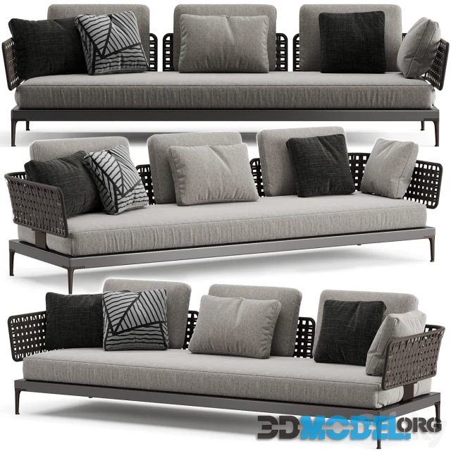 Minotti Patio Sofa