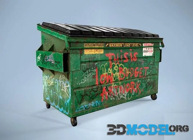 Old Dumpster (PBR)