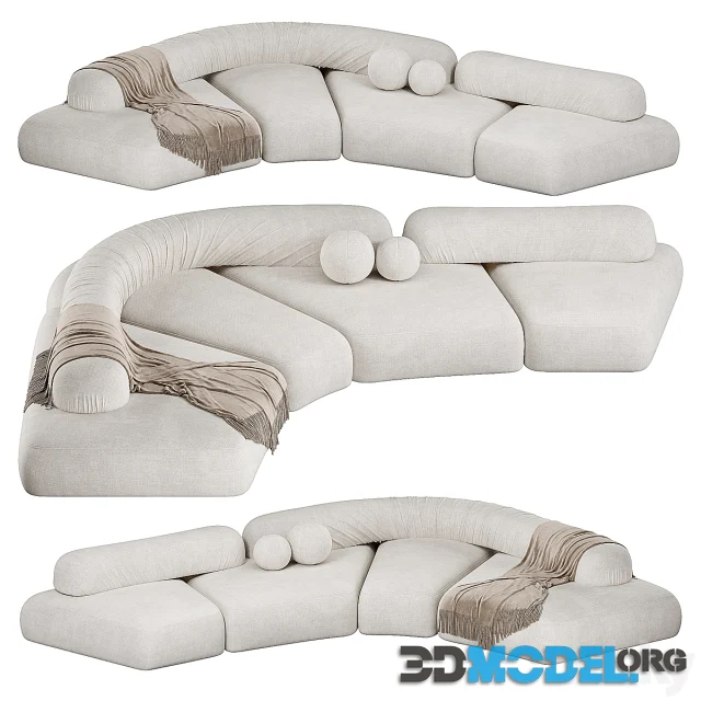 On The Rocks Sofa light color