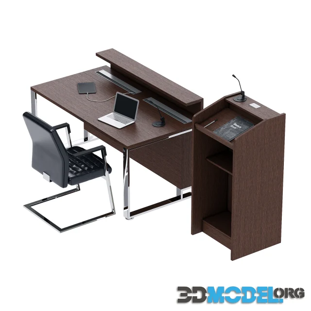 Presidium table and tribune LAS I-MEET