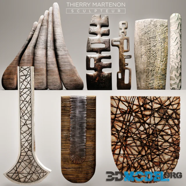 Set Sculpture Thierry Martenon