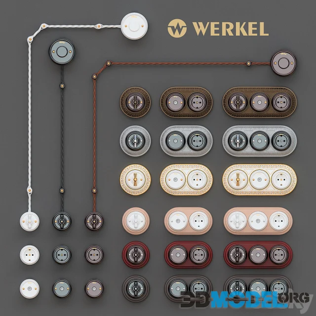 Switches and sockets Werkel Retro