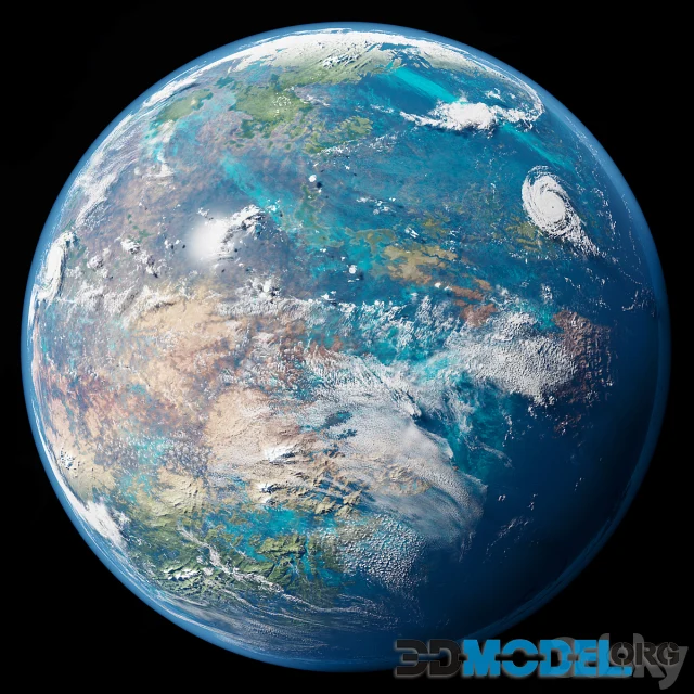Terrestrial planet (not Earth)
