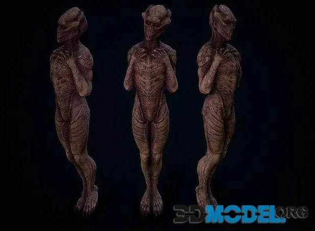 The old one ALien (PBR)