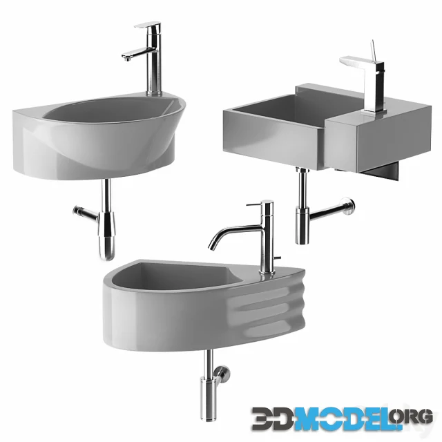 Washbasin set 10