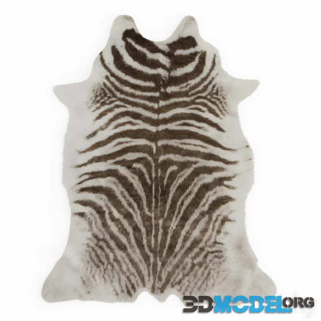 Zebra Gray Rug