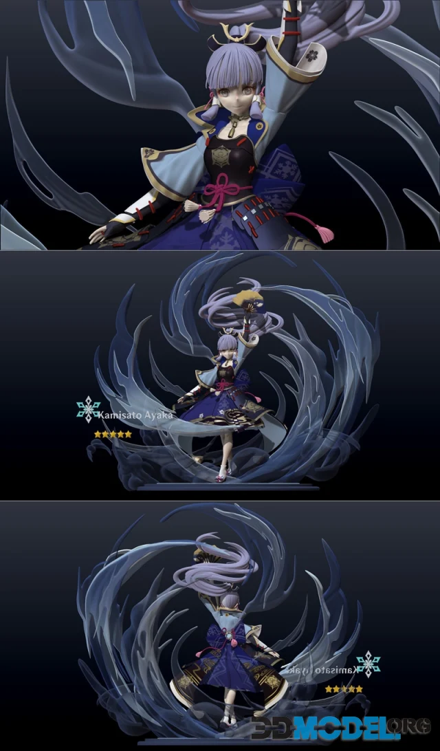 Kamisato Ayaka - Genshin Impact – Printable