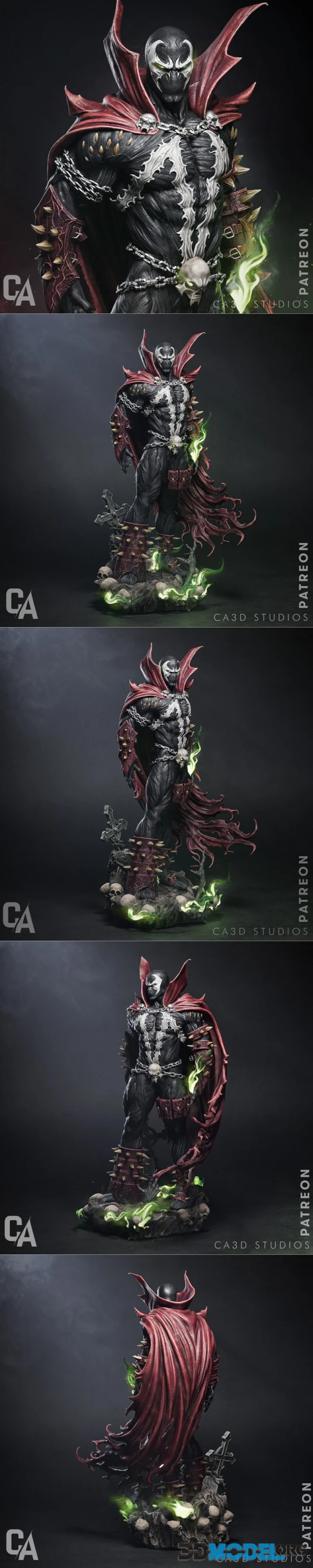 Ca 3d Studios - Spawn – Printable