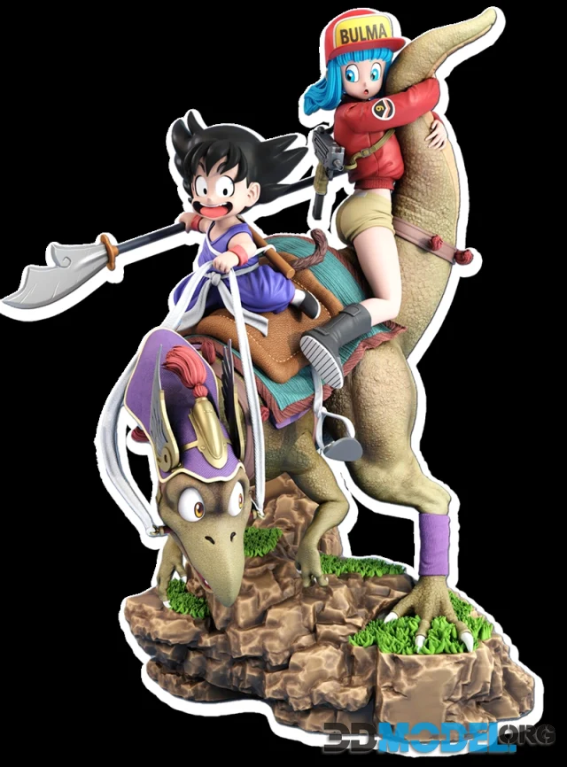 Son Goku Diorama – Printable