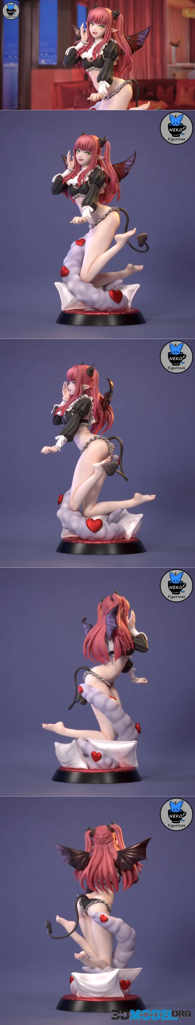 Neko Figurines - Marin Kitagawa Succubus – Printable