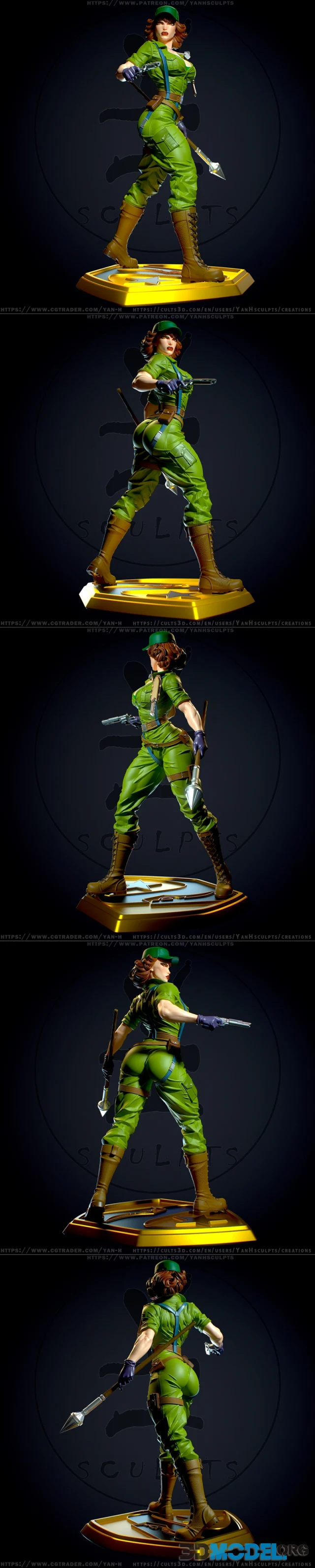 Yan-H - Lady Jaye – Printable