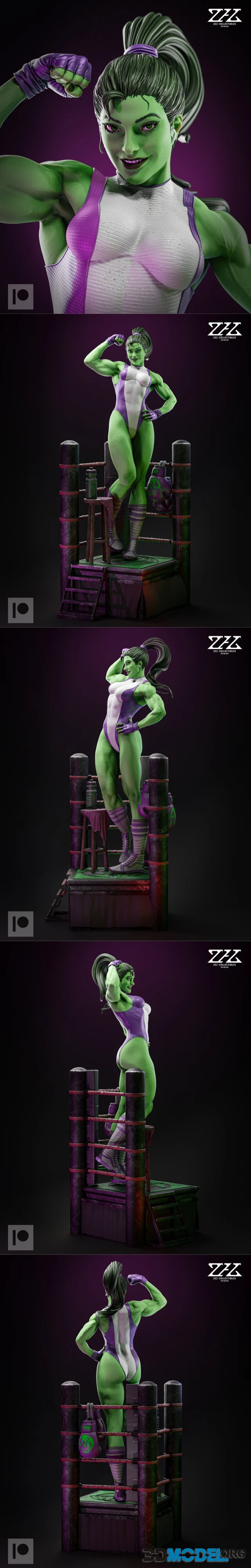 ZEZ Studios - She-Hulk – Printable