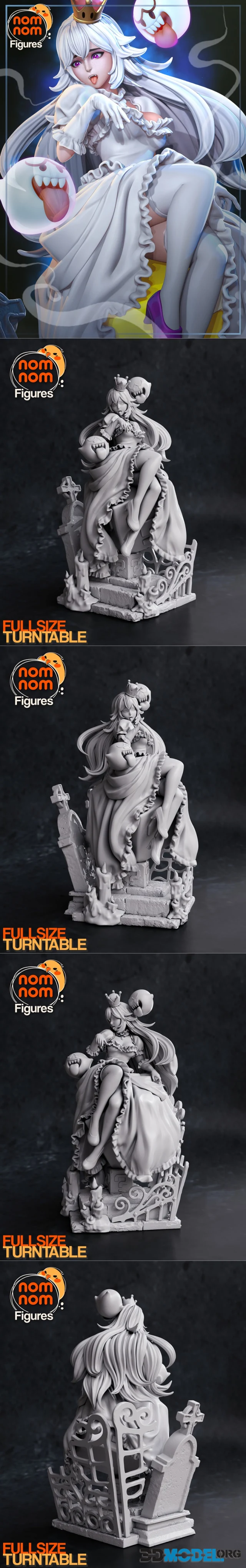 Nomnom Figures - Bowsette – Printable