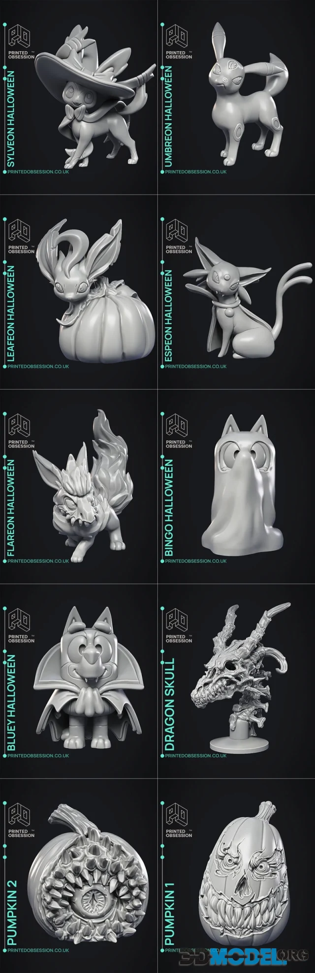 Printed Obsession - Halloween Set – Printable