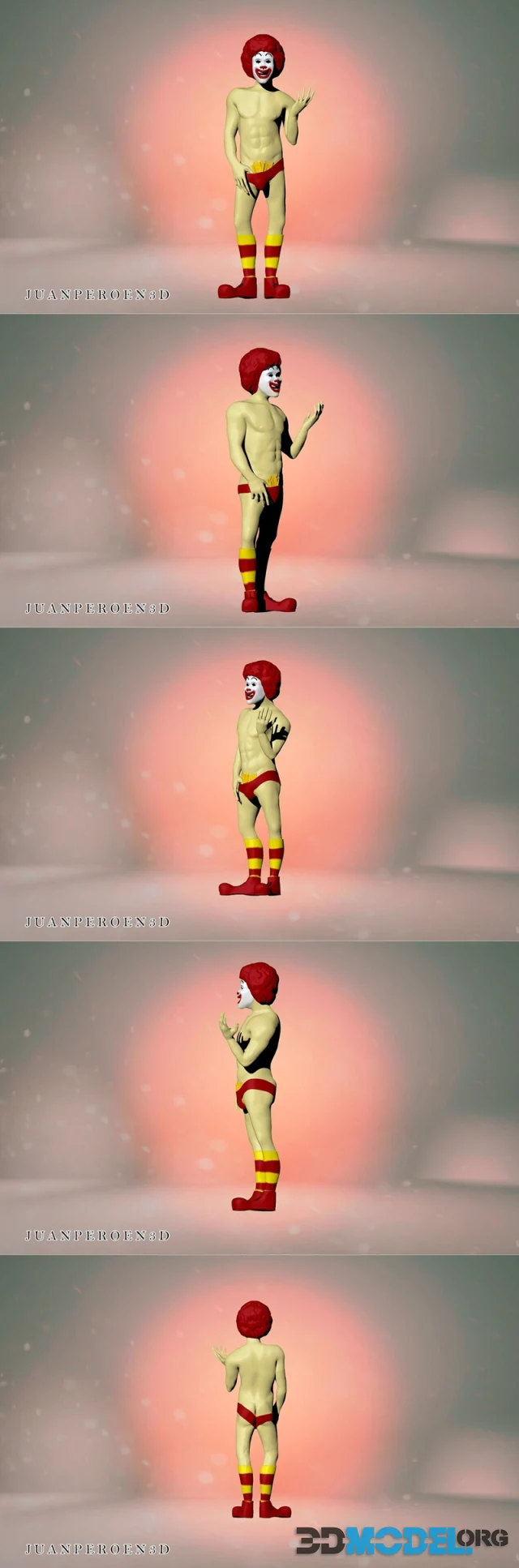 Ronald Mcdonald Sexy – Printable