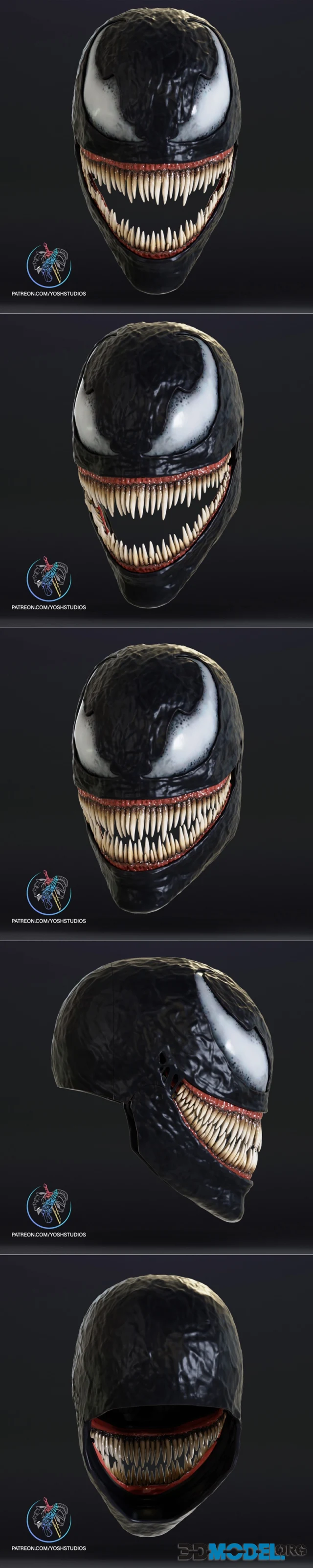 Venom Spiderman2 Mask – Printable