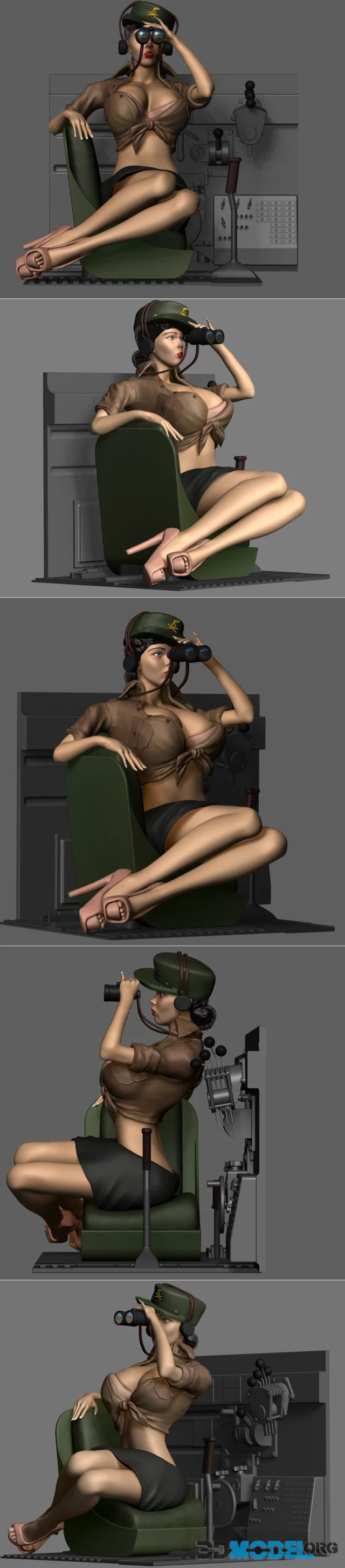 Hugault Pin-Up – Printable