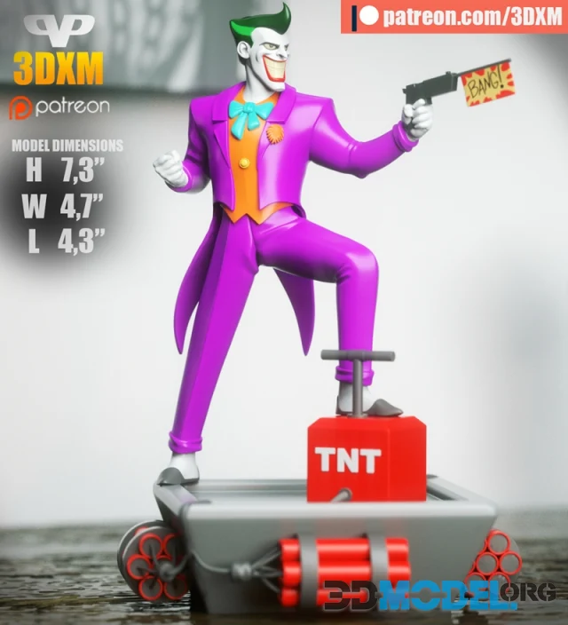 Joker Animated – Printable