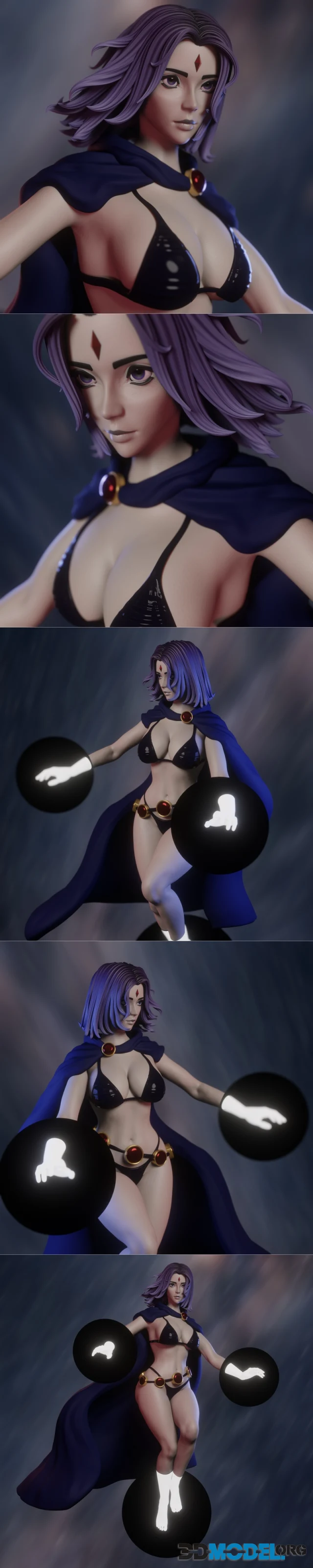 DC Comics - Raven – Printable