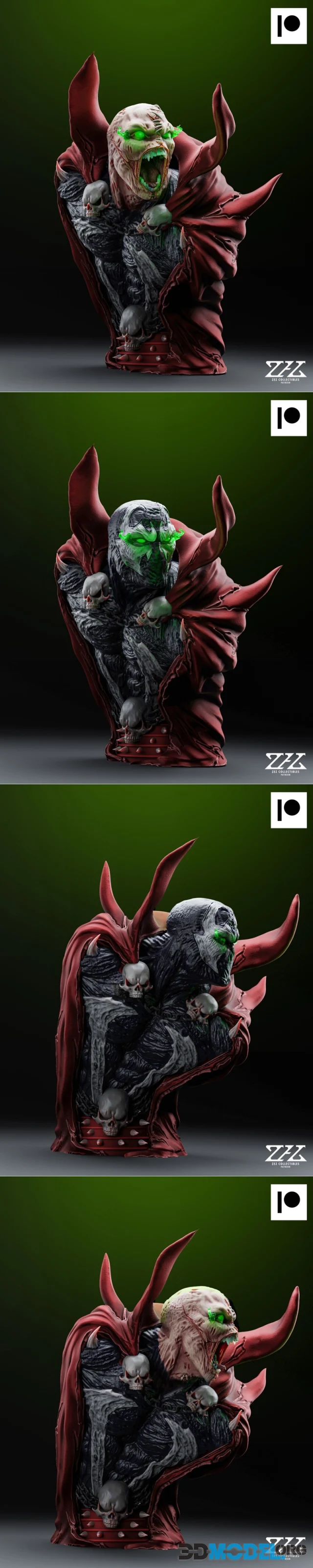 ZEZ Studios - Spawn Bust – Printable