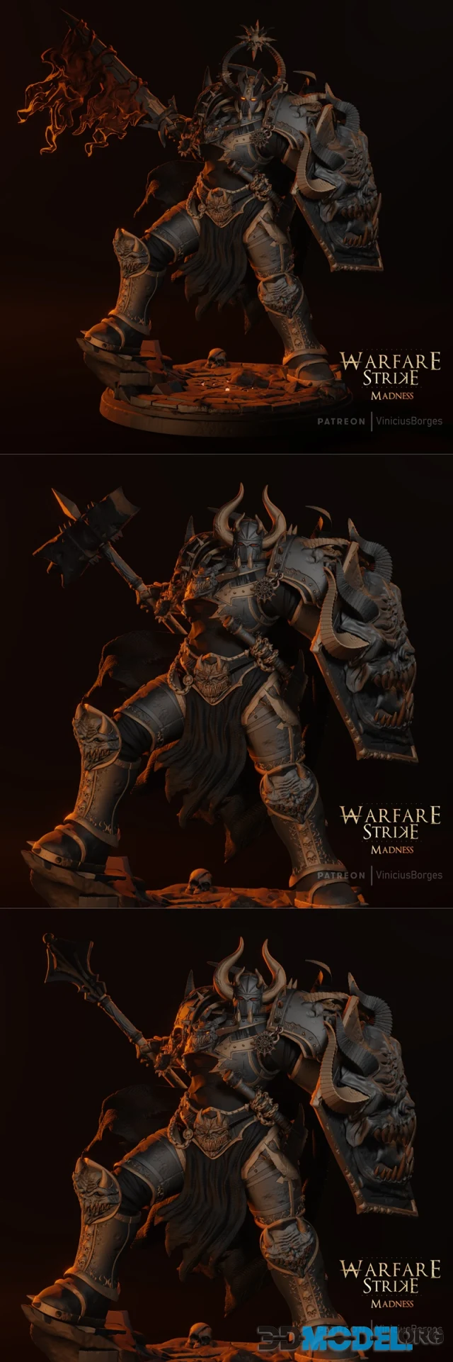 Warfare Strike - Madness - Warrior – Printable