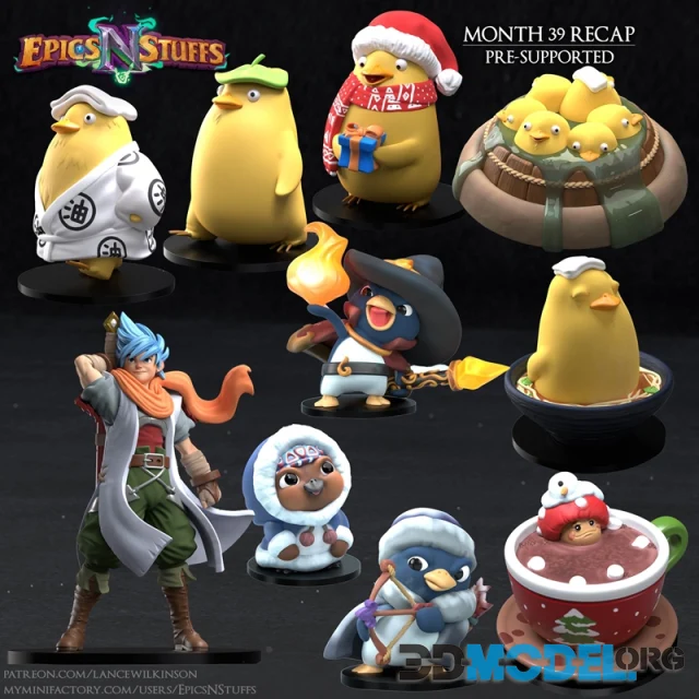 Epics N Stuff - Month 39 – Printable