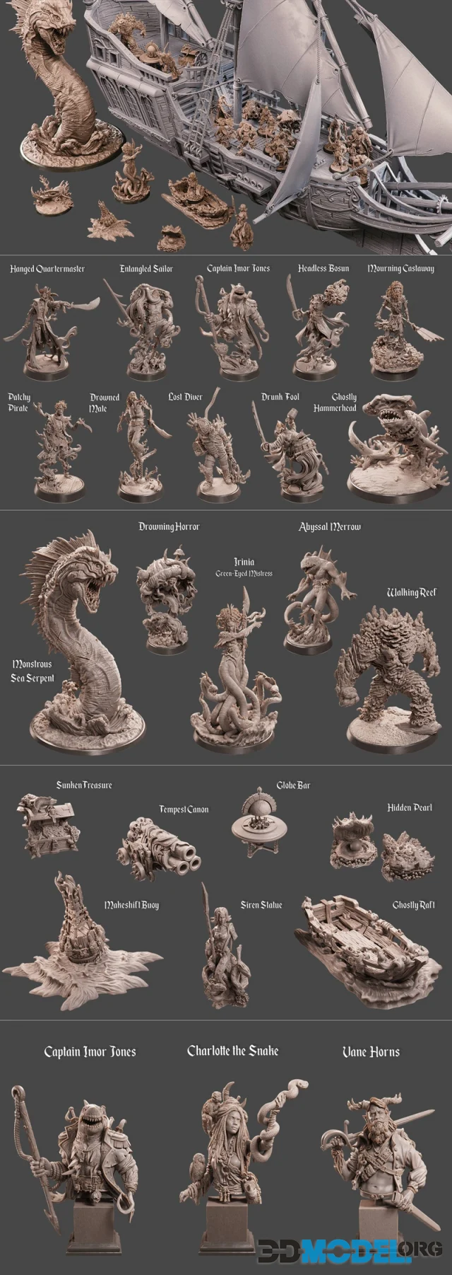 Loot Studio Fantasy - Envious Tempest October 2023 – Printable
