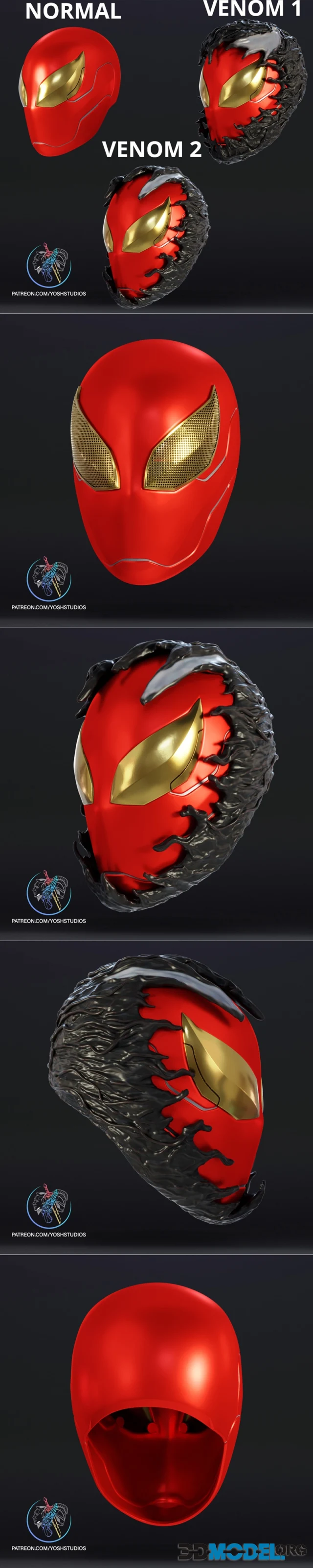 Iron Spider Helmet – Printable