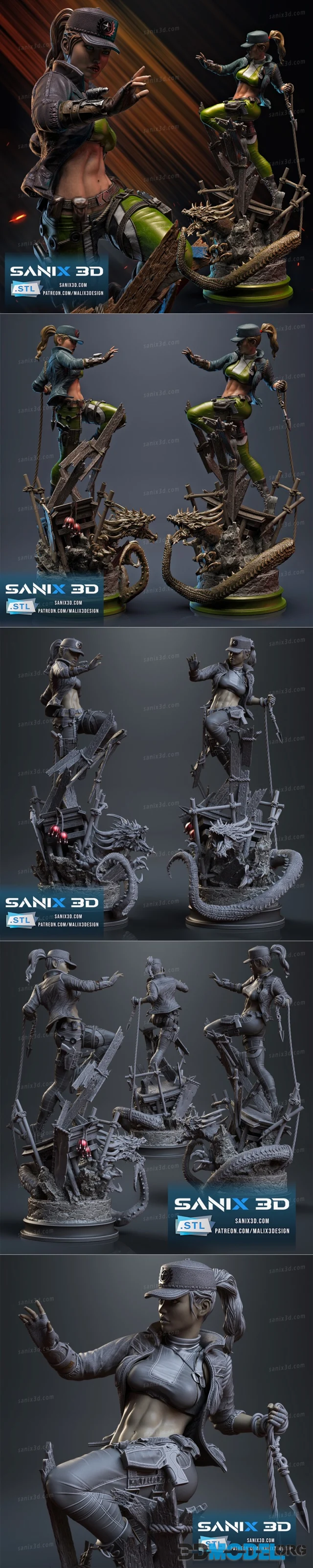 3D Model – Sanix - Sonya (MK) – Printable