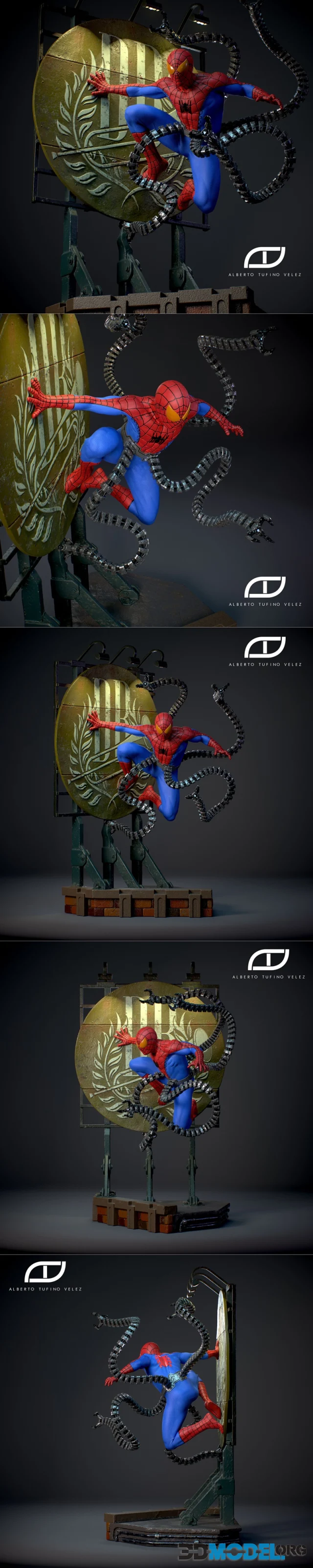 Octo-Spider by Alberto Tufino Velez – Printable