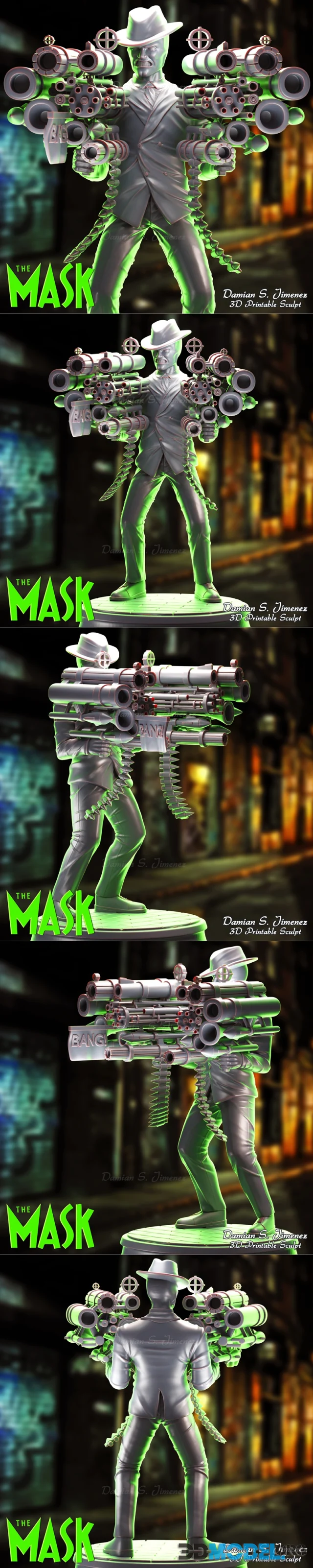 The Mask by Damian S.Jimenez – Printable