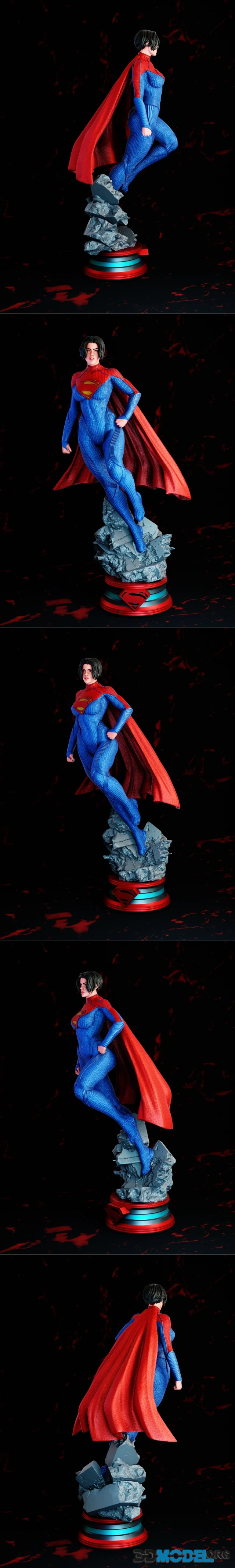 BrunoArt3D - Supergirl – Printable