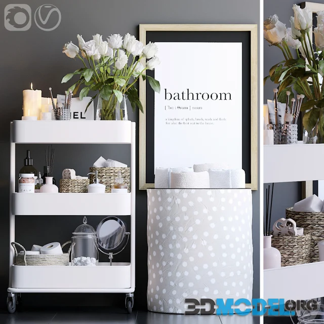 Shelving in the bathroom 10