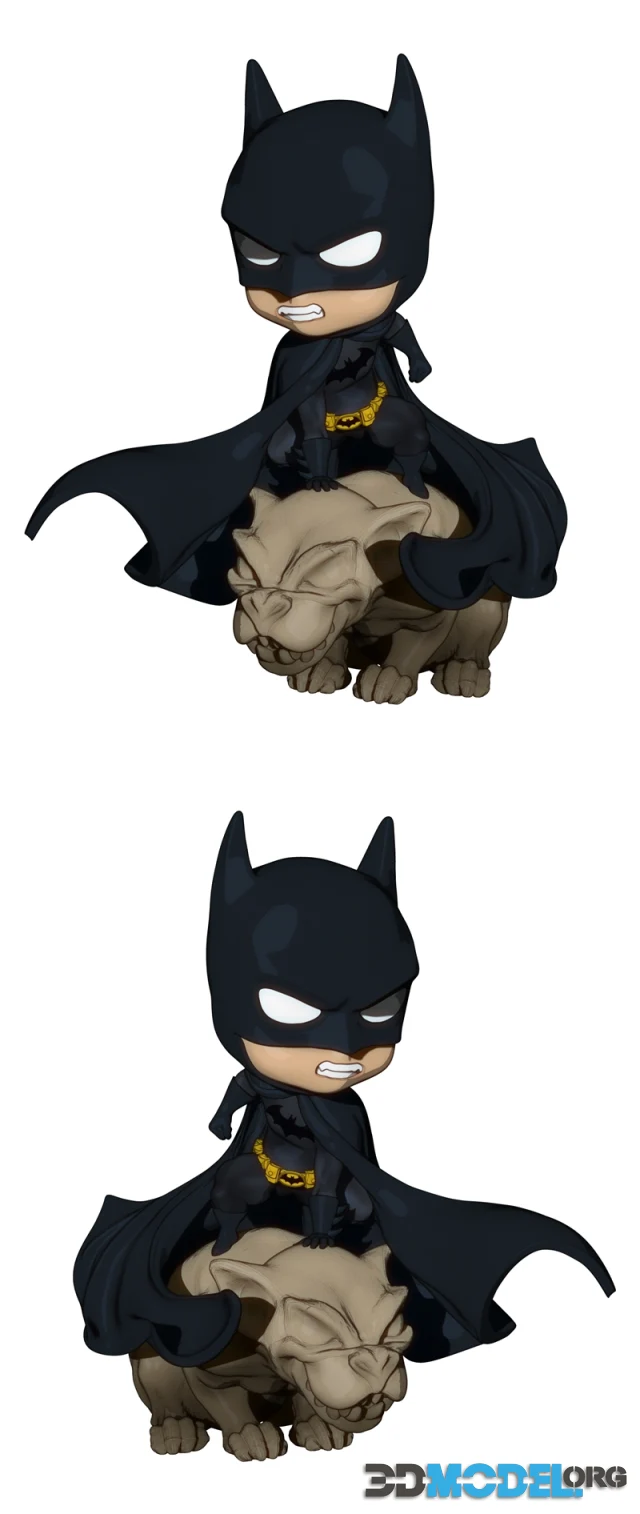 Messias 3D - Batman Chibi – Printable