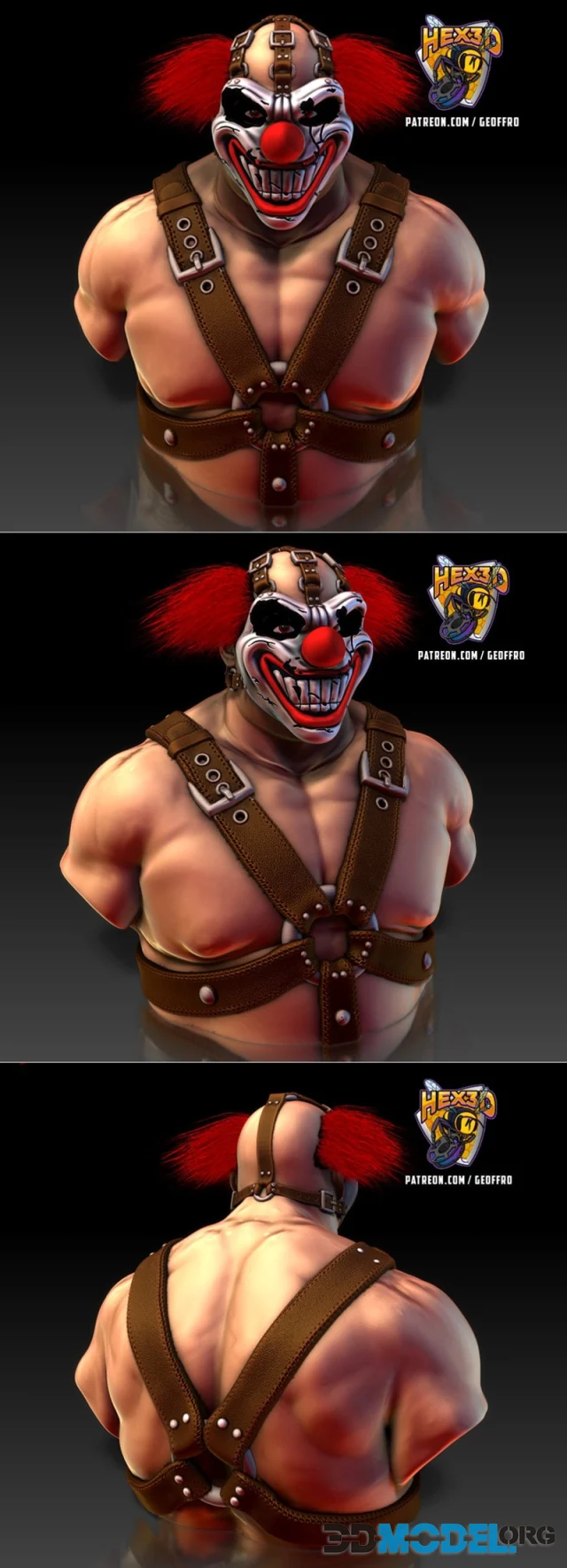 Hex3D - Sweetooth Bust – Printable