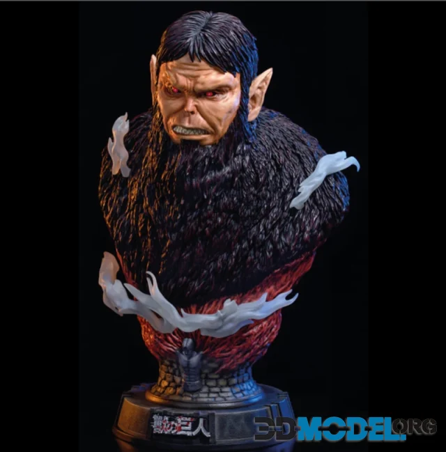 Beastly titan bust – Printable